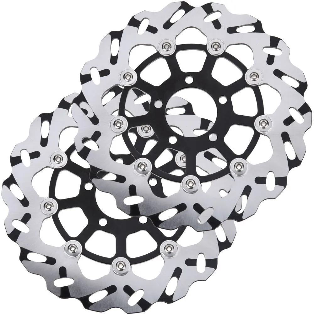 2x Front Brake Disc Rotor for Suzuki GSX 1400 2001 2007 GSXR 600 97 03