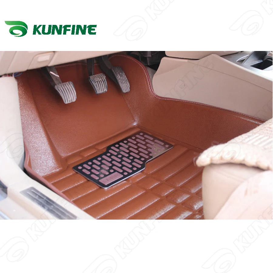 3D автомобильный коврик для MITSUBISHI PAJERO/Outlander, автомобильный коврик для ног, 3 цвета, для левостороннего водителя, Прямая поставка