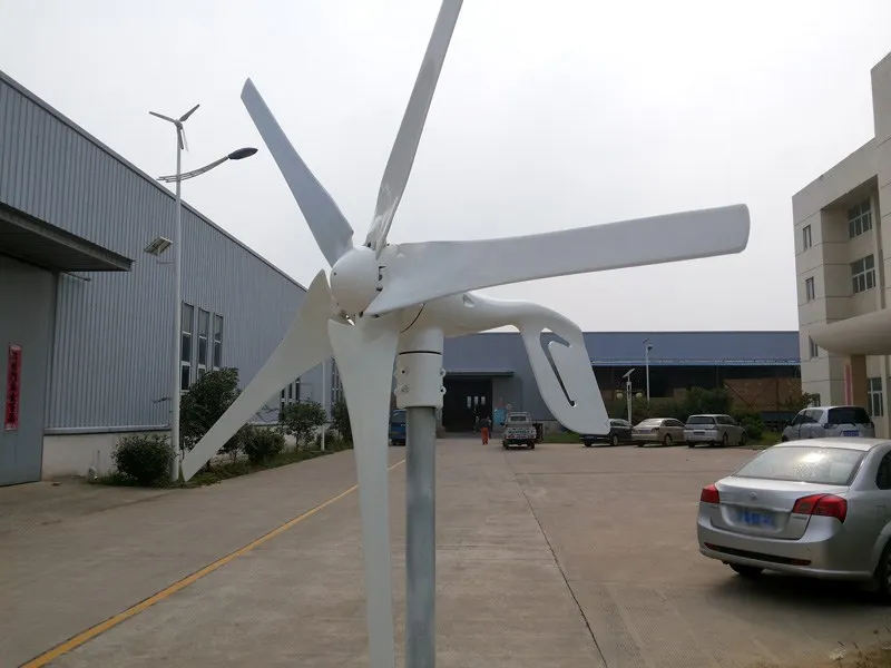 Горячая Номинальная 300 Вт 12 В ветряная турбина 5 лопастей с идеальной ШИМ ветровой солнечной гибридный контроллер небольшой ветряной турбины Комплект Генератора