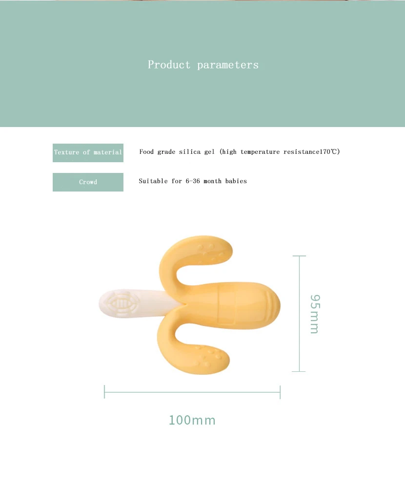 Детские игрушки Силиконовые Банан Кукуруза Детские Bpa бесплатно Прорезыватели игрушки Новорожденные Детские зубные кольца для детей