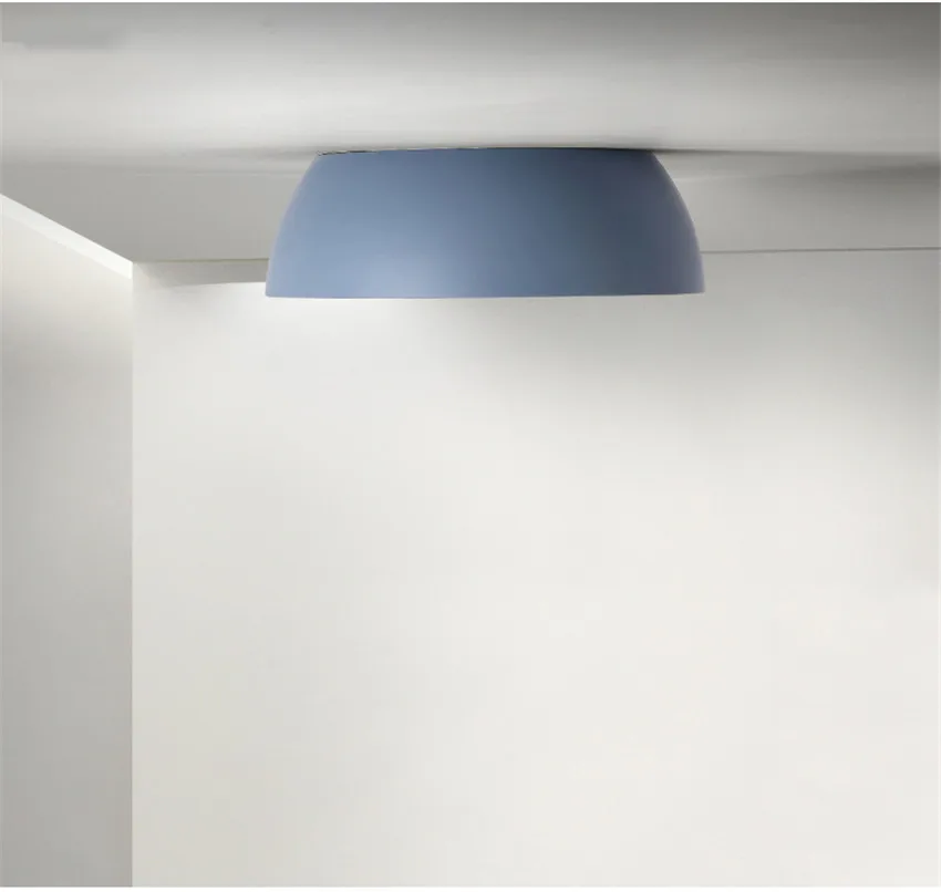 Скандинавский светильник, креативный, для ресторана, спальни, светодиодный, потолочный светильник, современный, простой, круговой, потолочный светильник, лампы для гостиной