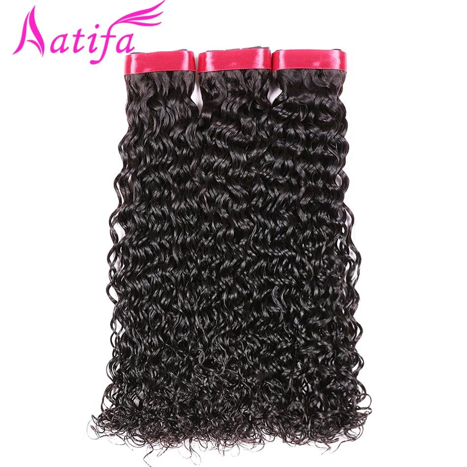 Aatifa Human Hair Water Wave Bundles Malaysian Hair Weave Bundles Natural Color 10-28 inches NonRemy Hair Extension Aatifa Human Hair Water Wave Bundles Malaysian Hair Weave Bundles Natural Color 10-28 inches NonRemy Hair Extension