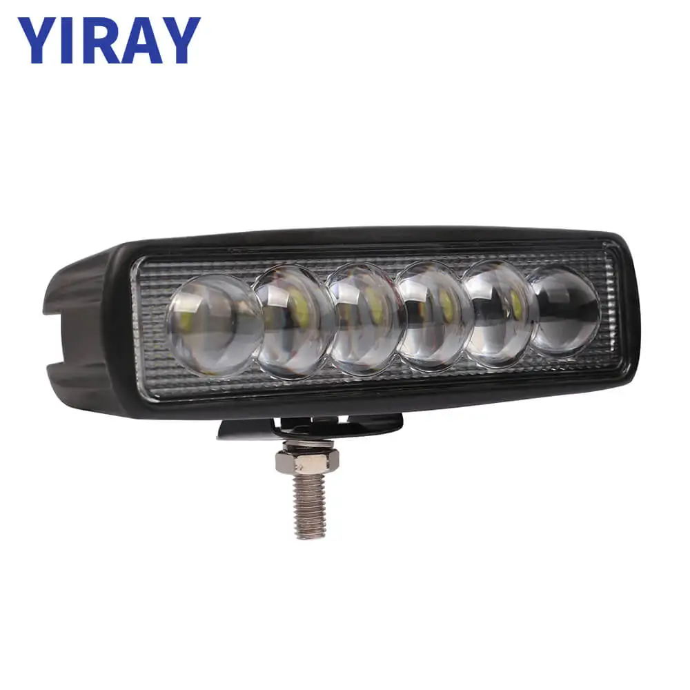YIRAY 6 inch 18W 6000k LED Strip Light Work Bar for Off-road vehicle ATV Truck Boat Bus Engineering | Автомобили и мотоциклы