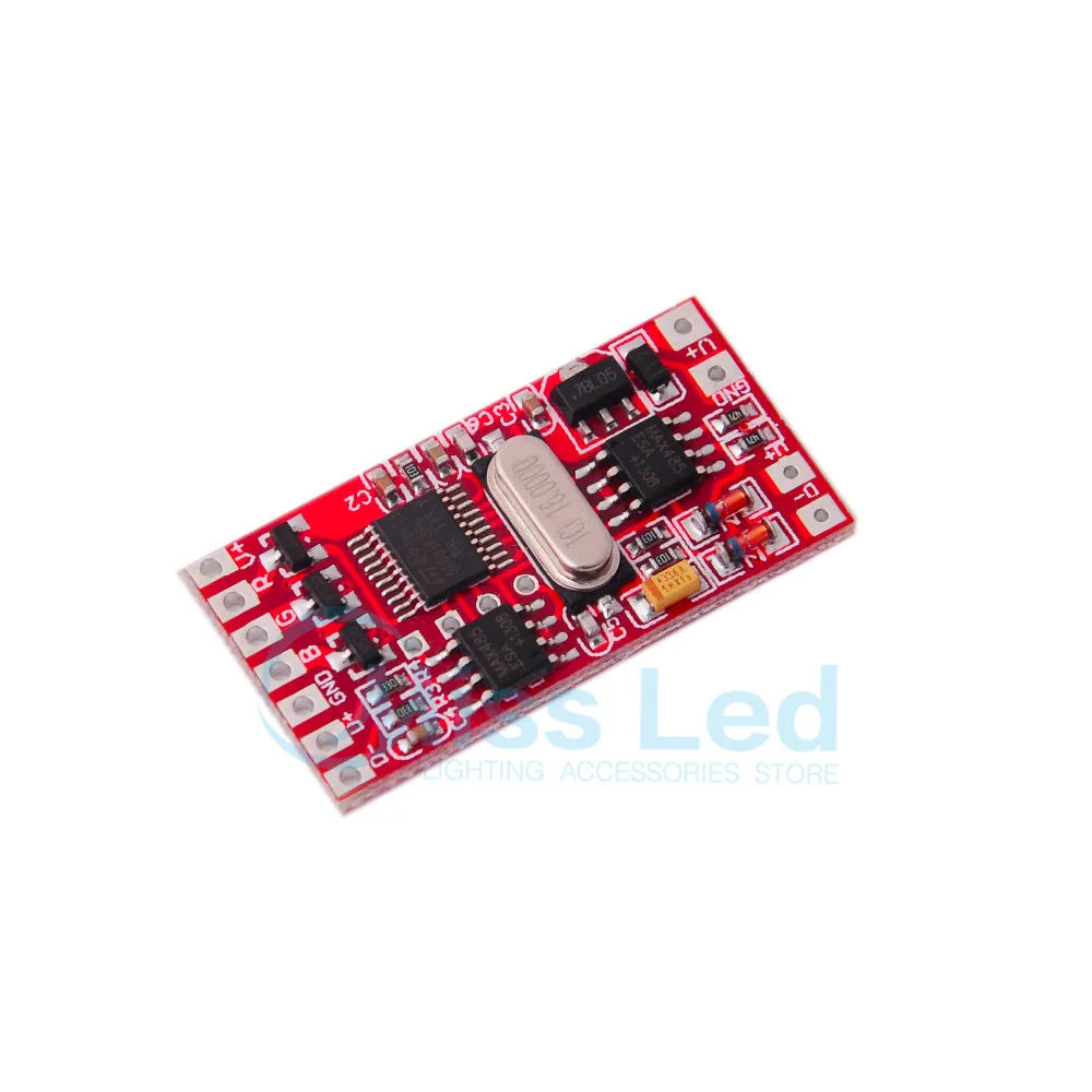 DM 103 макс. 2 А * 3 канальный выход DMX512 вход на DC12 24V RGB DMX декодер постоянного