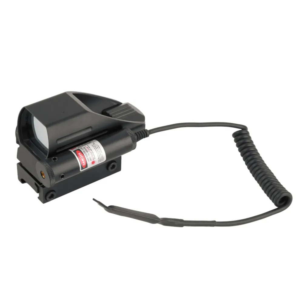 

4 Various Reticle Hunting Tactical Holographic Reflex Red Green Dot Sight Scope