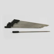 Refill pen stainless steel base material There have black&blue ink you can chose for pen refill suitable for the golden ball pen