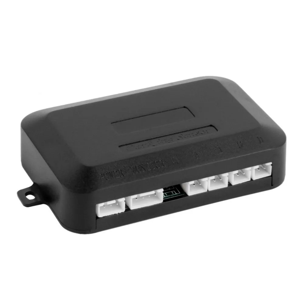 EzoneTronics Car LED Parking Sensor Kit Display 4 Sensors 22mm 12V for all cars Reverse Assistance Backup Radar Monitor System