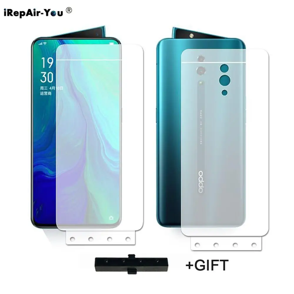 

2PCS New 9D Soft TPU Nano Front & Back Hydrogel Screen Protector Film For OPPO Reno HD Clear Full Cover Screen Protective Film