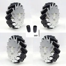 Набор 6 дюймов 152 мм Mecanum колеса с шариковым подшипником(2 слева, 2 справа