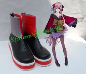 

Vocaloid Megurine Luka Halloween Girls Short Cosplay Boots Shoes H016