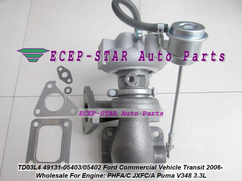 TD03L4 49131 05403 05402 58650 турбо для Ford Commercial Vehicle Transit 2006 PHFA PHFC JXFC JXFA Пума V348 3.3L|turbocharger
