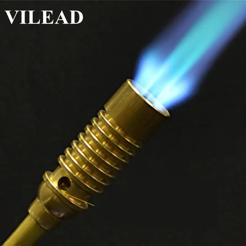 

VILEAD Flame Gas Torch Flamethrower Airbrush Butane Torch Soldering Welding Split Gas Stove Outdoor Camping Equipment Fire Flame