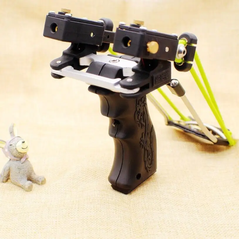 

Powerful Sling Shot Plastic Slingshot Camouflage Bow Catapult Outdoor Hunting Laser Slingshot Outdoor Tools