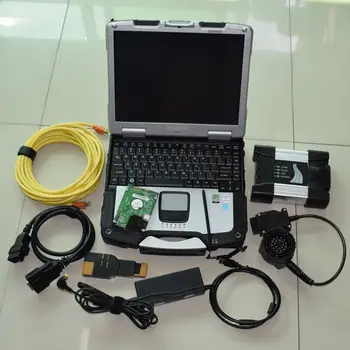

New For BMW ICOM Diagnostic& Programming Tool New ICOM A2 Version for BMW ICOM Next A+B+C 2017.12V HDD with Toughbook CF-30(4gb)