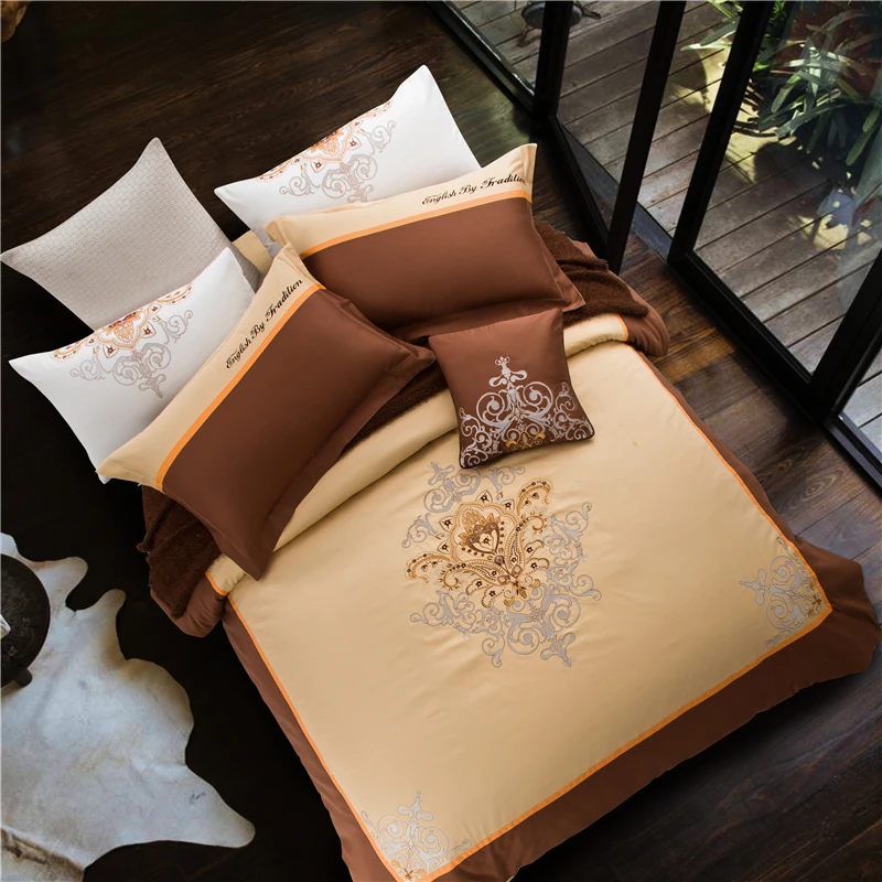 

Simple Style Home Textile Grace t3/4pcs Bedding Set Bed Cover Bed Sheet Duvet Cover Pillowcase Bed Linen Bedclothes Queen