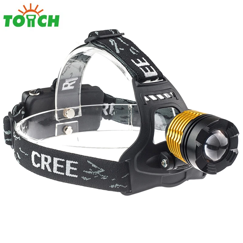 2000 Lumens Cree T6 Tactical Headlamp 3 Switch Modes Super Bright