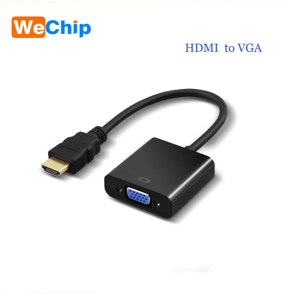 

High-Speed HDMI to VGA Adapter Digital to Analog Video Audio Converter Cable HDMI VGA Connector for Xbox 360 PS4 PC Laptop TVBox