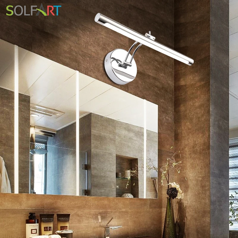 Лампа SOLFART настенные светильники для ванной комнаты зеркала с подсветкой
