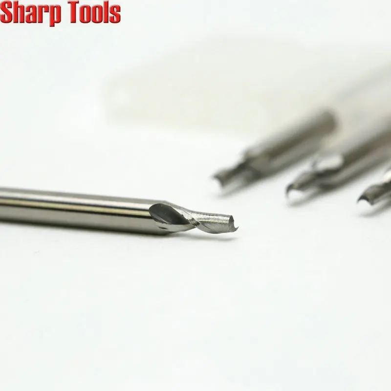 aluminum cnc router tool engraving bit tungsten carbide end milling cutter