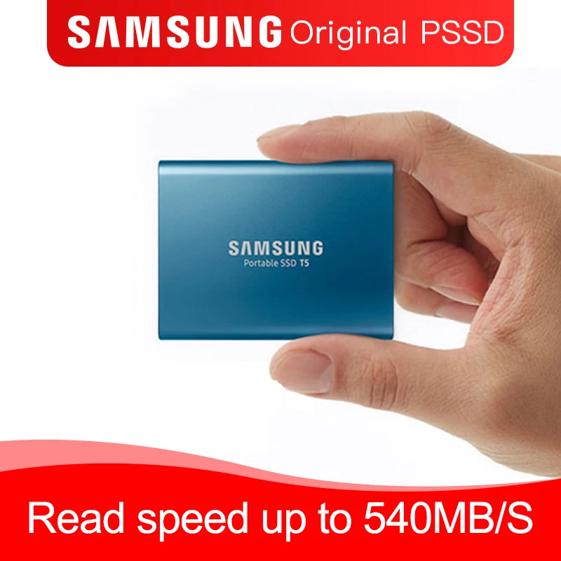  Samsung Tragbare SSD T5 250 GB 500 GB 1 TB 2 TB Externe Solid State HD Festplatte USB 3.1 Gen2 (10 