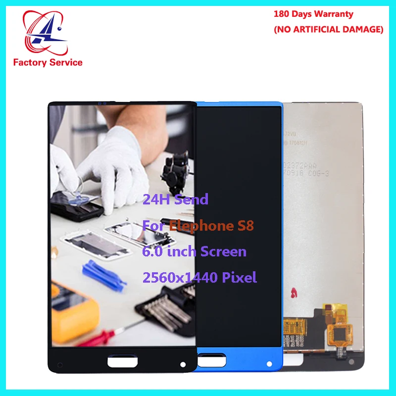 ELEPHONE S8 LCD 3244