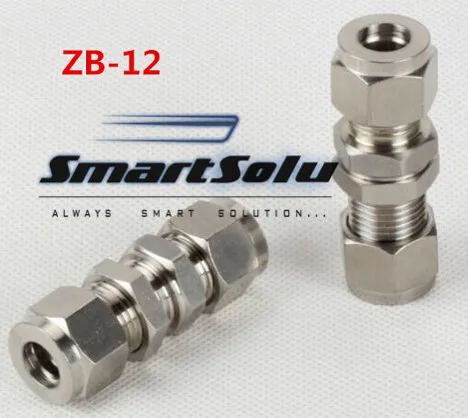 

Free shipping Passthrough Stainless Steel Connector Fitting, ZB-12 Thread, Homebrew Fitting,Straight terminal fittings