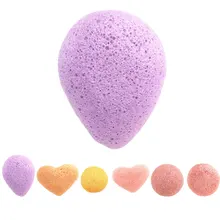 Лицевая ГУБКА для очищения лица моющая губка для отшелушивания очищающий спонж пена для очищения лица
