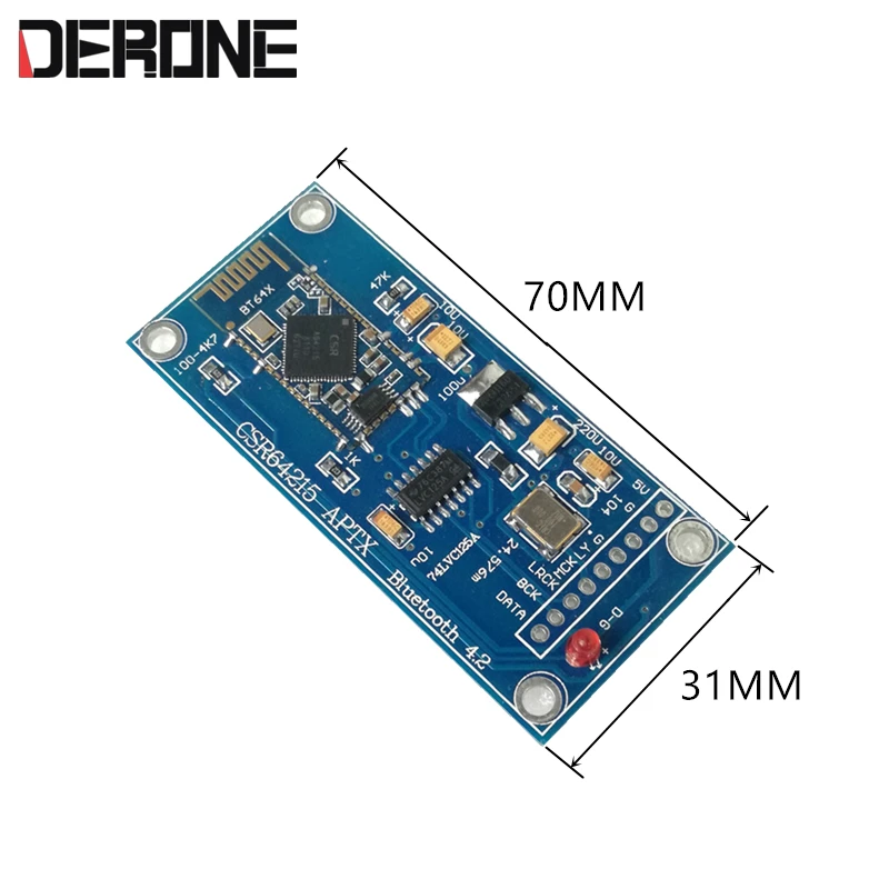 Bluetooth к ies аудио приемник плата для ЦАП ES9018 ES9028 ES9038 Декодер Усилитель CSR64215 поддерживает беспроводной модуль APTX