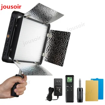 

Godox LED500LRW LED Video Light 5600K White Version w Reflectors & Remote Control for Studio Photography Video Recording CD50