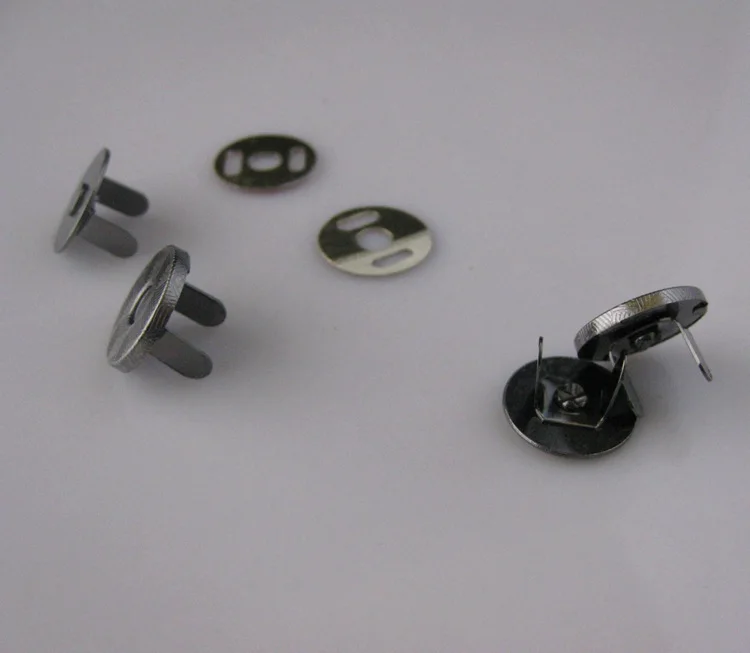 20sets/lot 14mm Gun Black Strong snap buttons Metal round