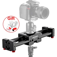 Pergear 3/" Регулируемый DSLR видео Камера ползунок V2 короткие 400 мм для DSLR DV Камера до 8 кг долли стабилизатор p0010554