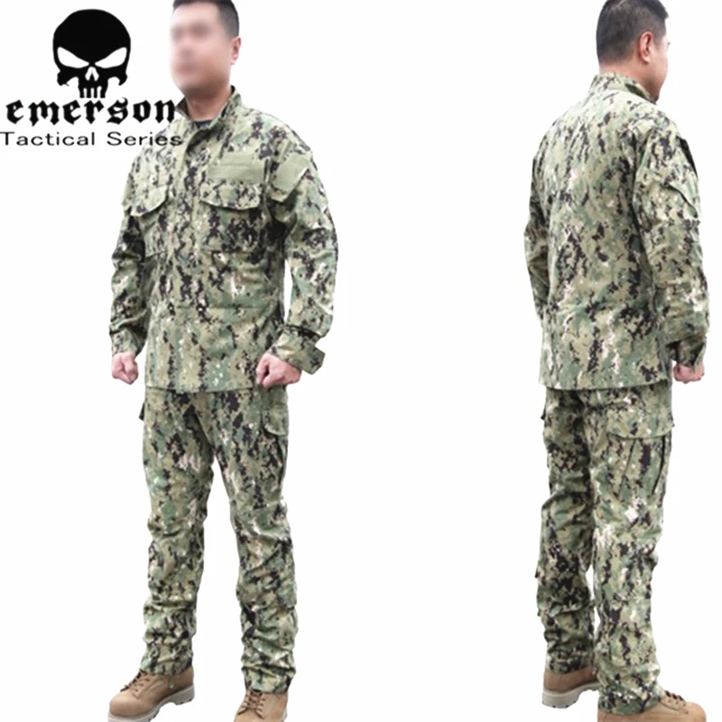 Emersongear Военная охотничья боевая рубашка BDU & брюки EMERSON NWU Тип III AOR2 Униформа