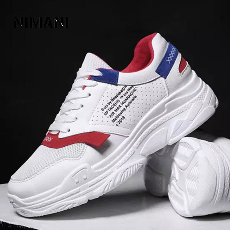 white Noir Doux Black Gratuite Livraison Blanc Nouveau Casual Hommes Léger Chaussures Confortable Populaire Style fXTwpO
