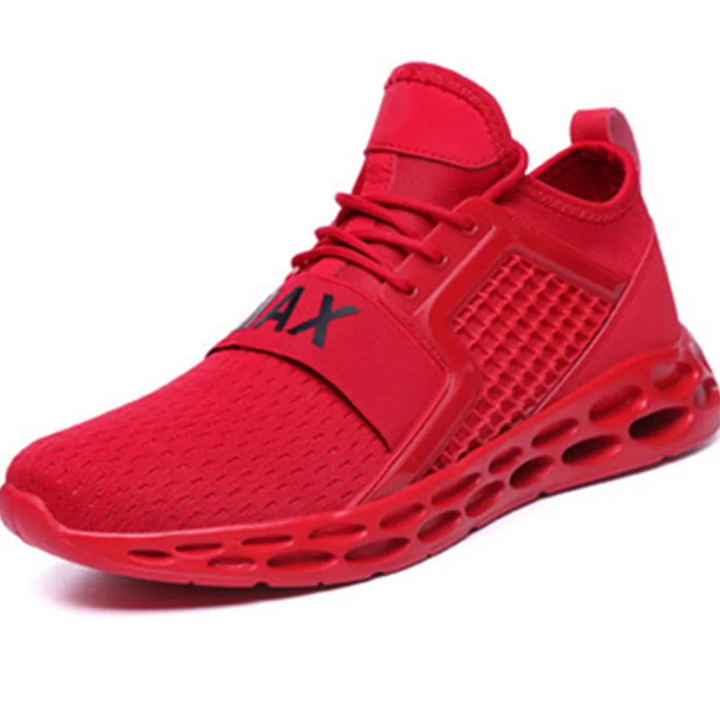 

2019 Four Seasons New Sports Men's Shoes Ultra Light Non-Slip Openwork Mesh Running Shoes Casual Shoes