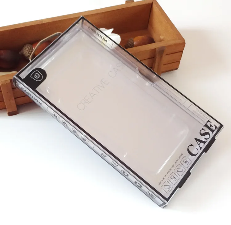 

PVC Moblie Retail Packaging Custom Logo Universal Phone Case Package Plastic Box for iphone 6 6plus 7 7plus Phone Case