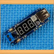 Buck dc-dc модуль питания/автомобильный аккумулятор цифровой вольтметр/+ 5 В USB зарядка/зарядка мобильного телефона