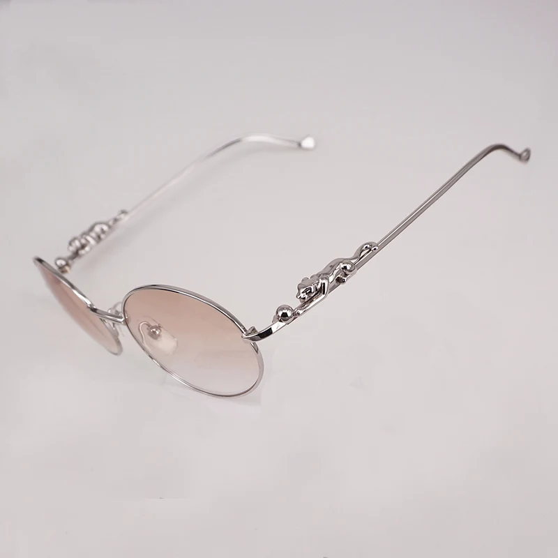 Top Quality Fashion Stylish Cool Luxury Brand Sunglases Leopard Limited Series Metal Frame Carter Glasses Frames Shade  (3)