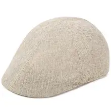 Тонкие хлопковые береты для отдыха повседневная мужская Весенняя летняя шляпа мужской берет короткий край крутой soild дешево 10 шт./лот