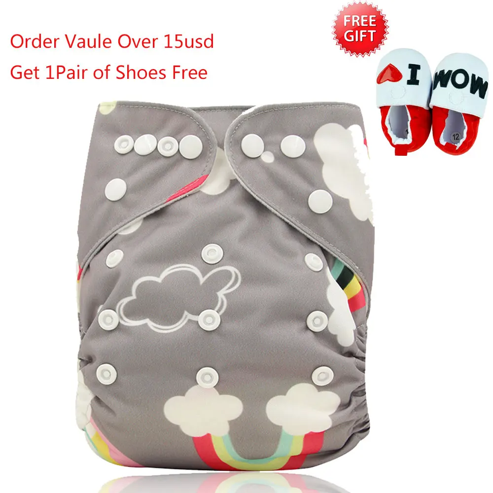Ohbabyka Baby Cloth Diaper 2016 Adjustable Diaper Covers Washable