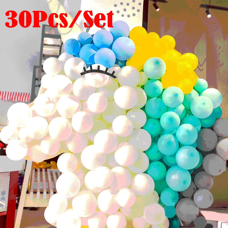 

30pcs Macaron Latex Balloons Party Wddeing Accessories Decor Baby Shower Birthday Wedding Party Decoration