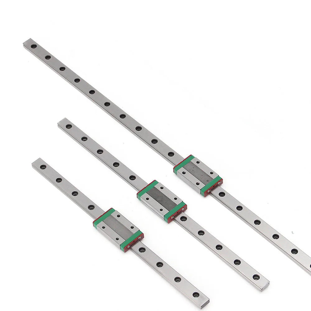 

MGN9 Miniature Rail Guide Slide Linear Shaft Sliding Block Carriage CNC Tools 500/300/100mm
