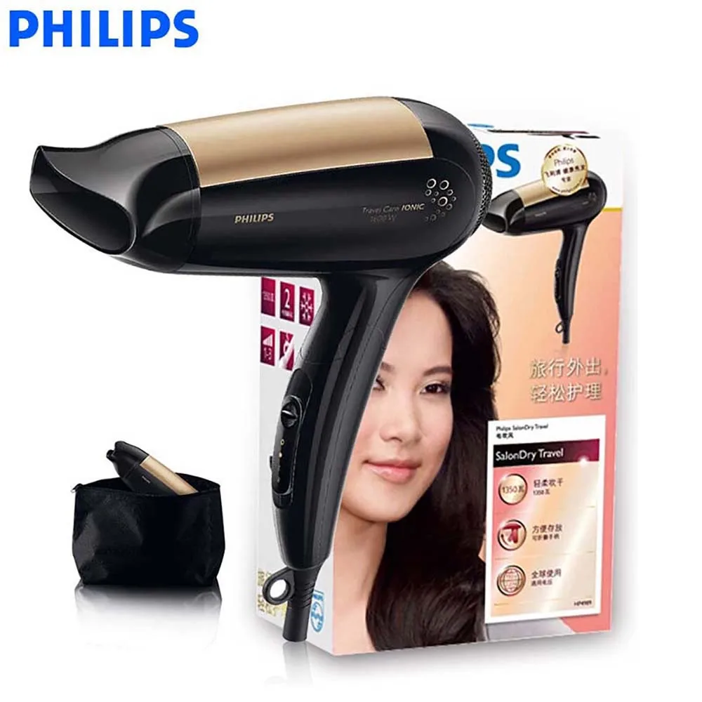 Philips secador de pelo eléctrico de alta potencia, HP4989, con 3 archivos,  pequeño volumen, temperatura constante, para dormitorio doméstico|Secadores  de pelo| - AliExpress
