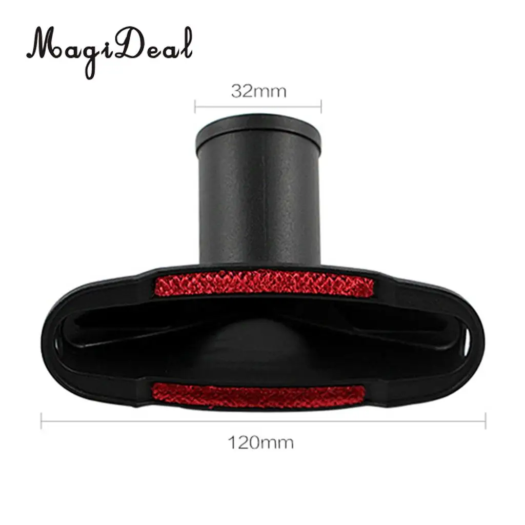 Vacuum Cleaner Parts Curtain Sofa Bed Suction Nozzle Brush Head Dia. 32mm