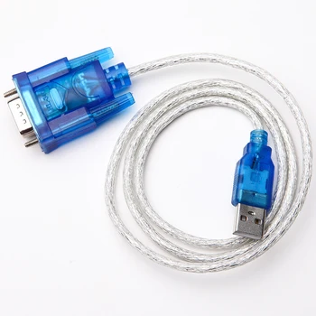 

5pcs/lot HL-340 USB to RS232 COM Port Serial PDA 9 pin DB9 Male Port Cable Adapter Support Windows7 64
