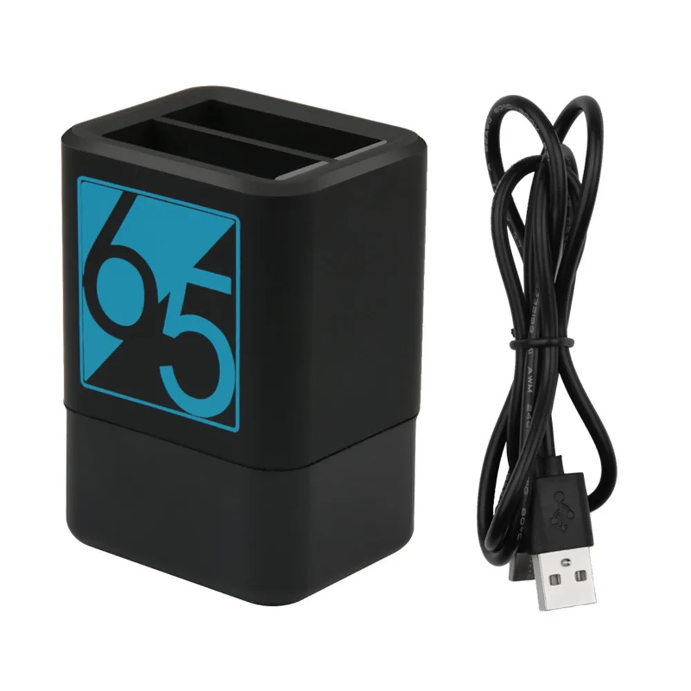 Зарядное устройство с USB двойное зарядное для Gopro Hero 7 6 5 Ahdbt 501 Go Pro аксессуары|Чехлы