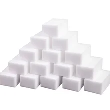 

100Pcs/lot White Magic Sponge Eraser Melamine Sponge Cleaner For Kitchen Office Bathroom Cleaning Tools Nano Sponge 8x5x3cm