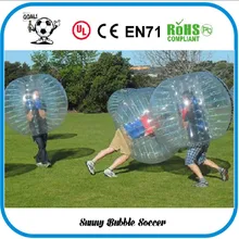 Горячая 10 шт.(5red+ 5 синий+ 2 насоса) Хорошее качество бампер мяч, zorb, пузырь футбол костюм, пузырь футбол костюм
