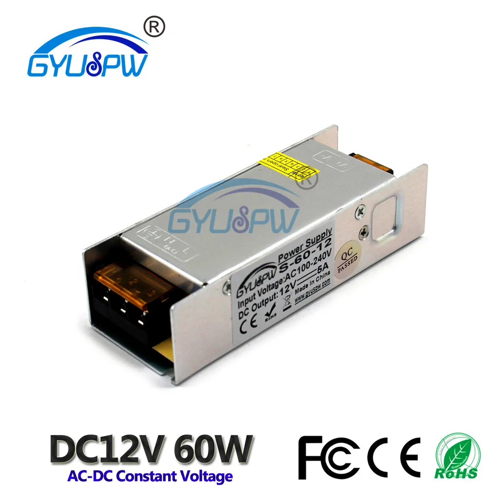 12V60W