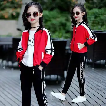 

High Quality 2019 Girls Clothes Sets Autumn Winter Denim Girls Outfit Suits Costume For Kids Clothes 3Pcs Children Clothing Sets