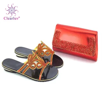 

Clearluv red Matching Shoe and Bag Set Italian Fashion Matching Shoes and Bag Set Women Shoes and Bag Set In Italy